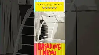 Detachable Drying cloth rack gadget Theory: Behind the Scenes😱