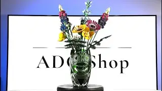 LEGO 10313 Icons Kır &Ccedil;i&ccedil;ekleri Buketi - Wildflower Bouquet - Hızlı Yapım - İnceleme - Kutu A&ccedil;ılışı
