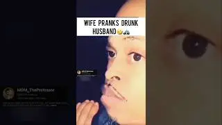Wife Pranks Drunk Husband #fy #youtubeshorts #viralvideos #mgmprofessor