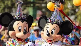 Mickey's 90th Birthday Celebration Parade Cavalcade 2018 - Disneyland Resort