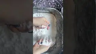 FRESH BAKING SODA CRUSH #asmr 