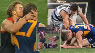 When brothers go TOE-TO-TOE in the AFL ❤️‍🩹