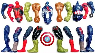 AVENGERS TOYS MARVEL'S HULK VENOM SPIDER-MAN CAPTAIN AMERICA SIREN HEAD SUPERHERO TOYS VIDEO