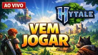 Jogando Hytale Ao Vivo