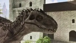 Mon Indominus Rex et mon Indoraptor sur Ark
