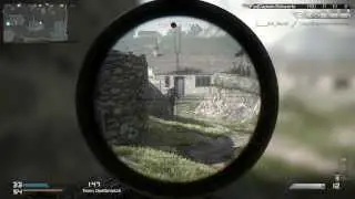 COD Ghosts   Sniped a Juggernaut Maniac on Stonehaven