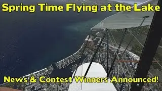 FSX Steam Edition - Flying at the Lake! News & Contest Winners!