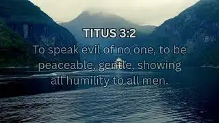 TITUS - CHAPTER 3(AUDIO BIBLE)