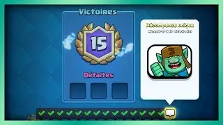 15 VICTOIRES AU D&Eacute;FI MEGA TOUCHDOWN !! - Clash Royale