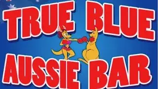 True Blue Boomerang Bar