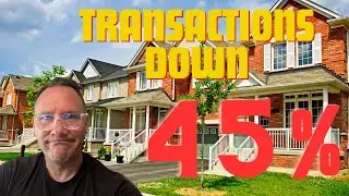 Barrie Real Estate Transactions Down 45% From Last Year