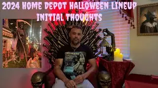 2024 Home Depot Halloween Release First Look Sneak Peak + Initial Thoughts HDAnimatronics Props
