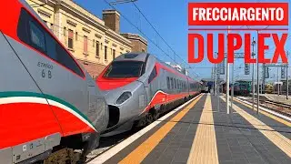 DOPPIO ETR600 per il FRECCIARGENTO LECCE-ROMA! ARRIVO & PARTENZA DA @BARLETTA