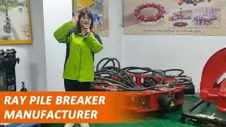 Hydraulic Concrete Pile Cutter Pile Breaker for Excavator Used