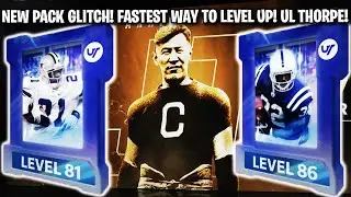 NEW PACK GLITCH! FASTEST WAY TO LEVEL UP AND UL JIM THORPE COMING! | MADDEN 21 ULTIMATE TEAM