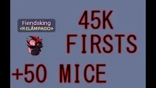 TRANSFORMICE - 45K FIRSTS RACING +50 MICE [60FPS] PRO