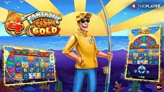 4 Fantastic Fish Gold 🐟 20p Bet Bonus Round | Low Stake Gameplay | RiskaUK