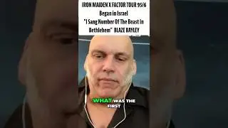 IRON MAIDEN X-FACTOR TOUR 95/1996