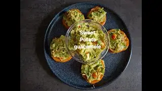 Sweet Potato Guacamole//Avocado Guacamole//Best snack //Party starter//