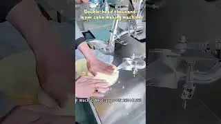 Double head cream spreading Machine