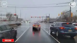 Driving on Highway 17 South in New Jersey 