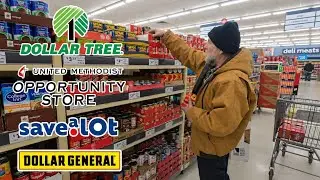 Out Shopping Before The Snow Comes