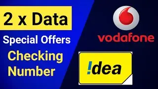 Double Data Offer Vodafone ||  Double Data Offer Idea || Double Data Offer Checking Number