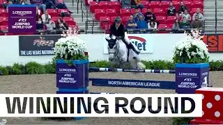 Hunter Holloway taking the victory! | Winning Round | Longines FEI Jumping World Cup&trade; Las Vegas