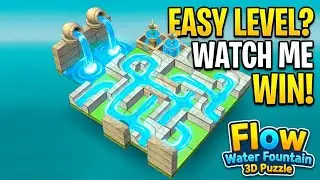 Классика - Легко - Уровень 47 | Flow Water Fountain 3D Puzzle | Прохождение, Геймплей, Без коммен...