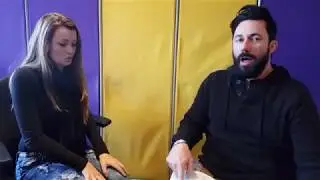 Nadine sings from a dictionary