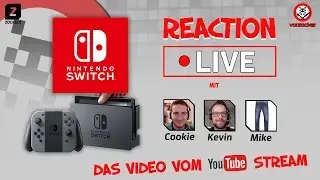 NINTENDO SWITCH REACTION LIVE - Vorzocker