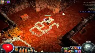 POE Thailand - 2.0 Atziri Run (Templar) Dual Flame Totem