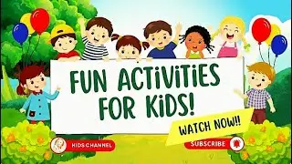 Cute Kids Animation | Fun Learning Cartoon for Children 🧒✨