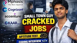 College Placements Reality: Small Town Guy Cracks Top IT Companies | CTC Reveal