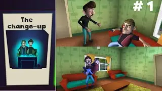SCARY ROBBER - Full Intro Video and Level-1 The Change Up. #scary #robber #scaryteacher #op #strange
