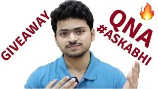 QNA Video #AskAbhi | Giveaway 🔥