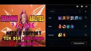 SERAPHINE MIDLANE ?? Build & Rune ?? LEAGUE OF LEGENDS : WILD RIFT