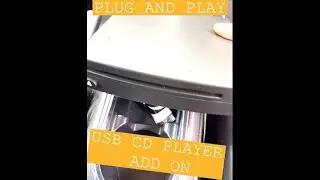 2020 Toyota Tacoma with no CD player! We added a LDI USB CD Player and provided this short demo