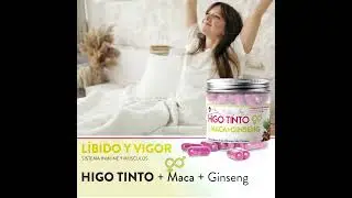 HIGO TINTO con Maca y Ginseng - &iexcl;Potencia tu rendimiento f&iacute;sico y vida Sexual