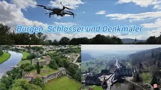Burgen und Schlösser aus der Vogelperspektive