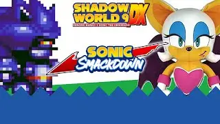 Gamnic (Mecha Sonic) vs Gentleman Samurai (Rouge) - Sonic Smackdown - Shadow World 9 DX