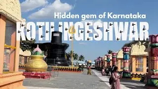 1 Crore Shivlings | Hidden Gem of Karnataka | The Kotilingeshwar Temple #shiv #mahadev #shivling 