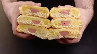 Пиріжки з сосискою та картоплею ! Смачно !Швидко !Просто !