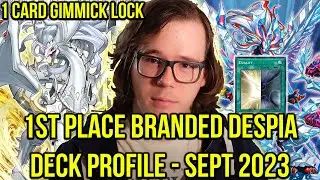 1st Place OTS Box Tournament - Branded Despia Deck Profile - UNBREAKABLE 1 CARD Gimmick Locks YuGiOh