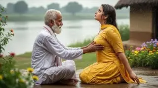 Raat Ko Boodhe Aadmi Se Bha Rahi Kunwari Larki | Darya Ke Kinare Boodha AurJawan Larki |Hindi Kahani