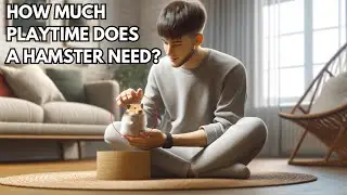 How often should you interact with your hamster?