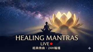 🔴 Powerful Healing Mantras Radio | Remove Negative Energy & Fear | 消除業障・身心淨化・經典佛曲輪播