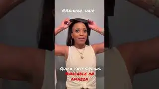 Synthetic yaky straight headband wig | Aminow Hair