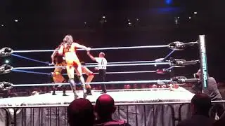 01.27.12 TNA HOUSE SHOW - Tara & Mickie James va Gail Kim & Madison Rayne