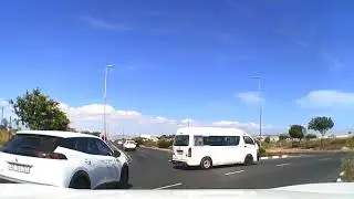 Dashcam Footage Reveals Reckless Taxi and Lane-Swerving Car